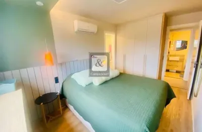 Apartamento para venda em campinas, jardim brasil, 2 dormitórios, 1 suíte, 2 banheiros, 2 vagas