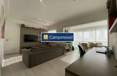 Apartamento para venda em campinas, taquaral, 3 dormitórios, 1 suíte, 3 banheiros, 2 vagas