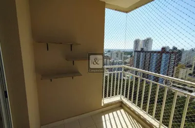 Apartamento para locação em campinas, mansões santo antônio, 3 dormitórios, 1 suíte, 2 banheiros, 2 vagas