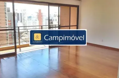 Apartamento para venda em campinas, cambuí, 4 dormitórios, 1 suíte, 5 banheiros, 3 vagas