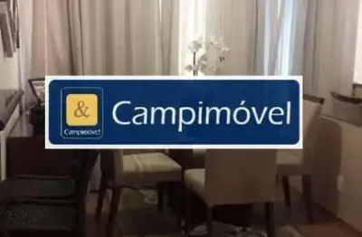 Cobertura para venda em campinas, vila industrial, 3 dormitórios, 1 suíte, 2 banheiros, 2 vagas