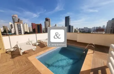 Apartamento para locação em campinas, cambuí, 1 dormitório, 1 suíte, 1 banheiro, 1 vaga