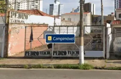 Terreno à venda na Rua Delfino Cintra, Botafogo, Campinas