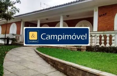 Casa para locação em campinas, jardim das paineiras, 4 dormitórios, 2 suítes, 5 banheiros, 4 vagas