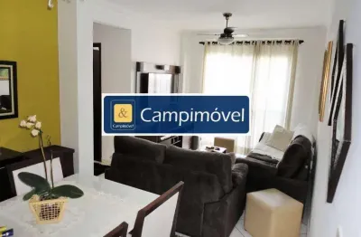 Apartamento para venda em campinas, jardim flamboyant, 2 dormitórios, 2 banheiros, 1 vaga