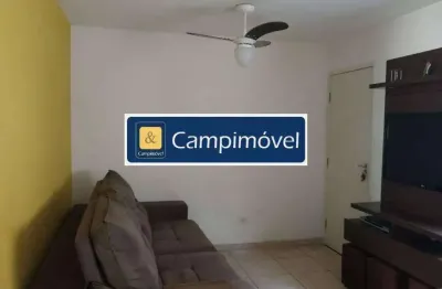 Apartamento para venda em campinas, vila industrial, 2 dormitórios, 1 banheiro, 1 vaga