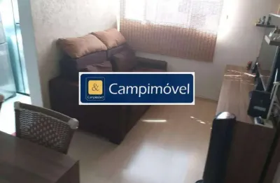 Apartamento para venda em campinas, jardim márcia, 2 dormitórios, 1 suíte, 2 banheiros, 1 vaga
