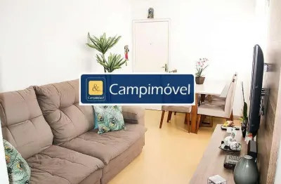 Apartamento para venda em campinas, jardim dos oliveiras, 2 dormitórios, 1 banheiro, 1 vaga