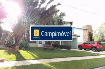 Casa para venda em campinas, loteamento alphaville campinas, 4 dormitórios, 2 suítes, 5 banheiros, 4 vagas