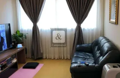 Apartamento para venda em campinas, bosque, 3 dormitórios, 2 banheiros, 1 vaga