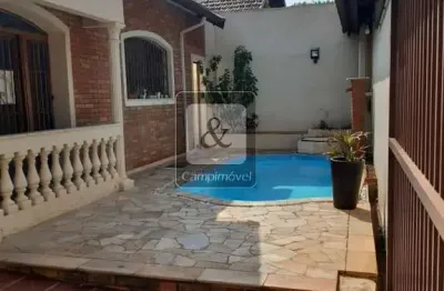 Casa para venda em campinas, parque são quirino, 3 dormitórios, 1 suíte, 4 banheiros, 4 vagas