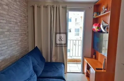 Apartamento para venda em campinas, jardim samambaia, 2 dormitórios, 1 banheiro, 1 vaga