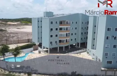 Apartamento com 2 quartos à venda no porto das dunas, aquiraz , 69 m2 por r$ 300.000