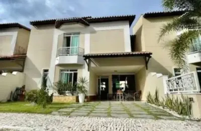 Casa em condomínio de luxo no centro de eusébio-ce: 3 quartos, 3 suítes, 5 banheiros, 3 vagas, 134m².