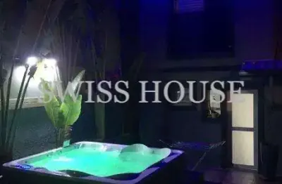Casa em condomínio fechado com 4 quartos à venda na rua jean mermoz, --, vila brandina, campinas, 215 m2 por r$ 1.800.000