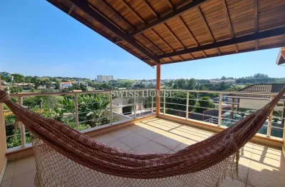 Casa em condomínio fechado com 4 quartos à venda na avenida luiz bassetto, --, colinas dos álamos, valinhos, 380 m2 por r$ 1.580.000