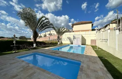Casa em condomínio fechado com 3 quartos à venda na rua professor antônio nogueira braga, --, parque rural fazenda santa cândida, campinas, 101 m2 por r$ 750.000