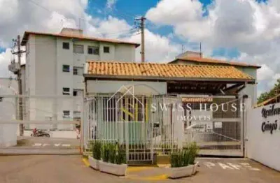 Apartamento com 2 quartos à venda na rua manoel dias pimenta, --, parque residencial caiapó, campinas, 47 m2 por r$ 200.000
