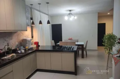 Casa em condomínio fechado com 5 quartos à venda na avenida antonio artioli, --, swiss park, campinas, 330 m2 por r$ 2.500.000