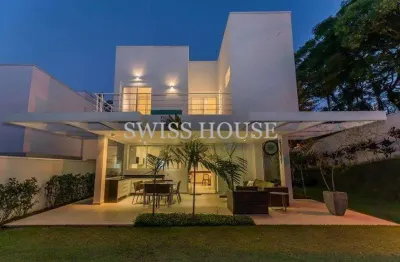 Casa em condomínio fechado com 3 quartos à venda na rua dos vidoeiros, --, sítios de recreio gramado, campinas, 275 m2 por r$ 2.588.000
