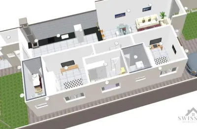 Casa com 3 quartos à venda na caique oliveira rampazzo, --, parque vasconcellos, hortolândia, 85 m2 por r$ 498.000