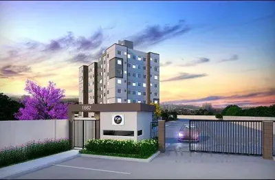 Apartamento com 2 quartos à venda na avenida antonio baptista piva, --, jardim flamboyant, paulínia, 45 m2 por r$ 380.000