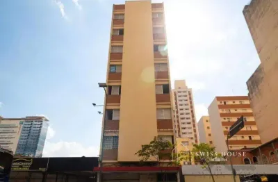 Kitnet / stúdio à venda na avenida francisco glicério, --, centro, campinas, 49 m2 por r$ 197.000