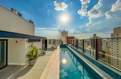 Apartamento com 1 quarto para alugar na rua maria monteiro, --, cambuí, campinas, 51 m2 por r$ 4.500