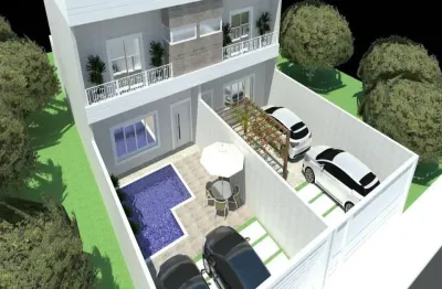 Casa com 3 quartos à venda na rua roberto jensen, jardim terramérica i, americana por r$ 680.000