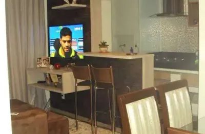 Apartamento com 2 quartos à venda na rua roberto jensen, 340, jardim terramérica i, americana, 68 m2 por r$ 90.000