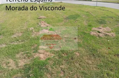 Terreno de esquina condomínio morada do visconde em tremembé