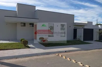 Casa térrea a venda, nova, de esquina, glamourosa com 03 dormitórios, condomínio residencial taubaté alphaville, taubaté/sp