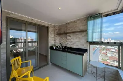 Apartamento à venda, 74 m² por R$ 625.000,00 - Canto do Forte - Praia Grande/SP