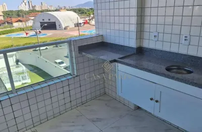 Apartamento com 2 dormitórios à venda, 76 m² por r$ 460.000,00 - mirim - praia grande/sp