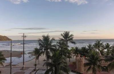 Apartamento mobiliado e vista mar com 4 dormitórios à venda, 266 m² por r$ 3.710.000 - canto do forte - praia grande/sp