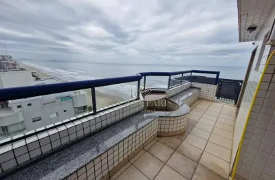 Cobertura com 4 dormitórios à venda, 250 m² por r$ 1.740.000,00 - caiçara - praia grande/sp