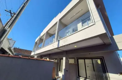 Sobrado à venda, 80 m² por r$ 650.000,00 - caiçara - praia grande/sp