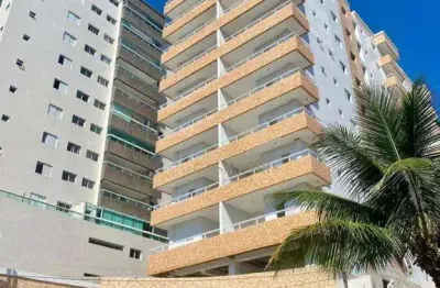 Apartamento com 1 dormitório suíte à venda, 43 m² por r$ 315.000 - vila guilhermina - praia grande/sp