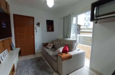 Apartamento com 1 dormitório à venda, 37 m² por r$ 280.000,00 - vila guilhermina - praia grande/sp