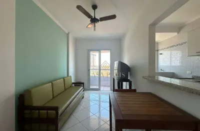 Apartamento vista mar com 1 dormitório à venda, 38 m² por r$ 305.000 - caiçara - praia grande/sp
