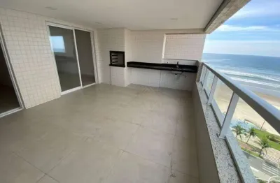 Apartamento vista mar com 2 dormitórios à venda, 101 m² por r$ 1.100.000 - caiçara - praia grande/sp