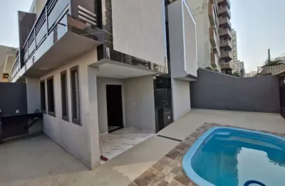 Sobrado à venda, 86 m² por r$ 849.000,00 - tupi - praia grande/sp