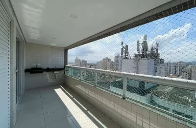 Apartamento com 2 dormitórios à venda, 80 m² por R$ 660.000,00 - Vila Guilhermina - Praia Grande/SP