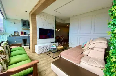 Apartamento com 2 dormitórios à venda, 100 m² por r$ 1.300.000,00 - vila guilhermina - praia grande/sp