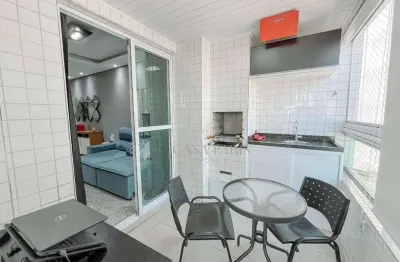 Apartamento com 2 quartos à venda na vila guilhermina em praia grande, aceita financiamento bancário!