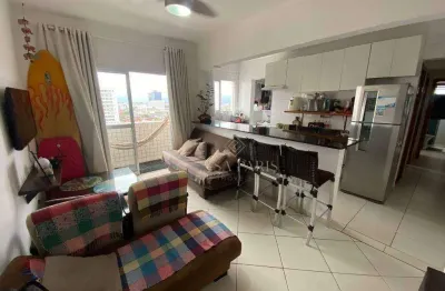 Apartamento com 2 dormitórios à venda, 68 m² por r$ 425.000,00 - vila guilhermina - praia grande/sp