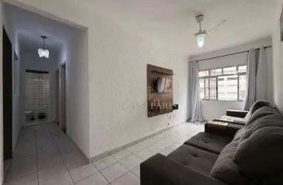 Apartamento com 2 dormitórios à venda, 60 m² por r$ 300.000,00 - aviação - praia grande/sp