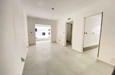 Apartamento com 1 dormitório à venda, 50 m² por r$ 359.000,00 - caiçara - praia grande/sp