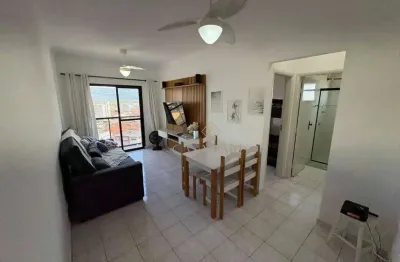 Apartamento mobiliado com 1 dormitório à venda, 45 m² por r$ 290.000 - tupi - praia grande/sp