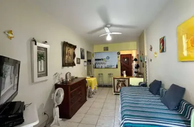 Apartamento com 1 dormitório à venda, 64 m² por r$ 390.000,00 - vila guilhermina - praia grande/sp